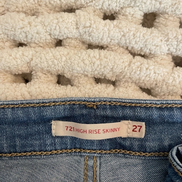 levis 721 high rise skinny - Picture 3 of 3